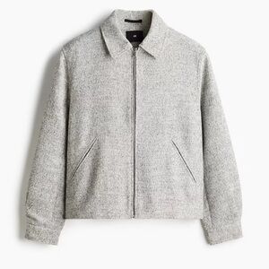 Men's Gray Jacket REGULAR-FIT SHACKET H&M